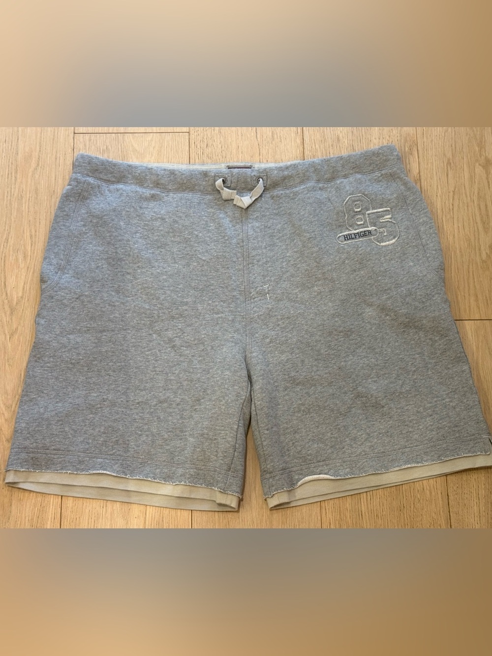 NWOT Tommy Hilfiger Denim Sweat Shorts XXL Vintage Rare Streetwear Y2K 2000 Era